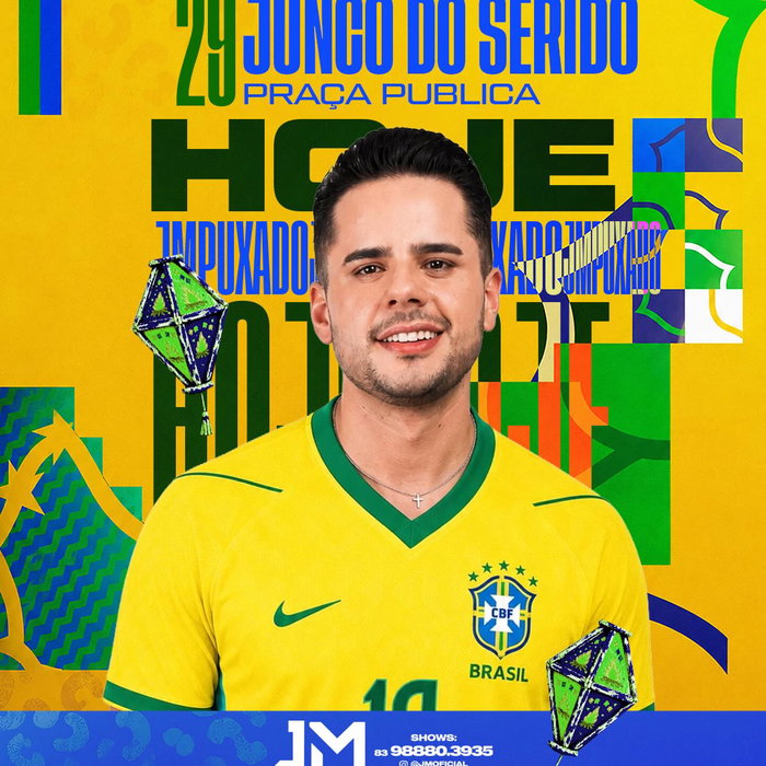 🚨 HOJE TEM @jmoficial ! 🔥 É dia de fazer história em Junco do Seridó/PB! A GM Entretenimento confirma presença…